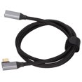 thumbnail image 4 of Cable de extensión USB 3.1 tipo C macho a hembra Bling Bling 4K 100 W PD 5 A ángulo recto 90 grados 1 m, 4 of 12