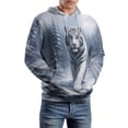thumbnail image 3 of LAOLIUSN 3D Tiger Graphic Hoodie for Men, All-Over Print Pullover Sweatshirt, Big and Tall Plus Size Streetwear Hoodie with Pocket S-4XL, 3 of 7