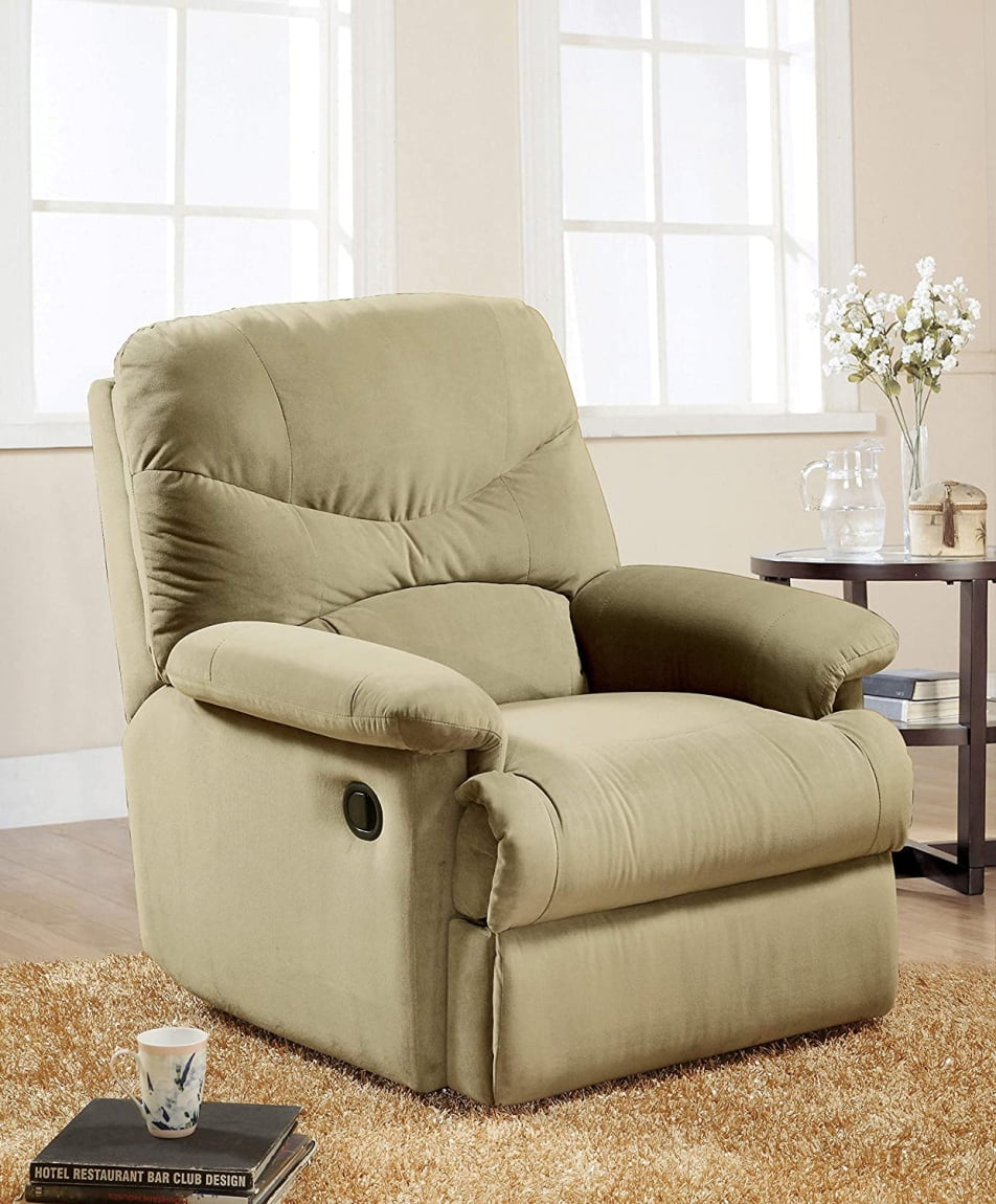 Oversized Recliner Chair Manual Recliner with Adjuetable Backrest and