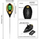 thumbnail image 5 of Probador de suelo de PH sólido 4 en 1, probador de luz y pH, acidez, temperatura, humidificador de suelo, sensor de humedad del suelo para plantas, granja de jardín, césped, interior y exterior Xemadio GX-306, 5 of 5