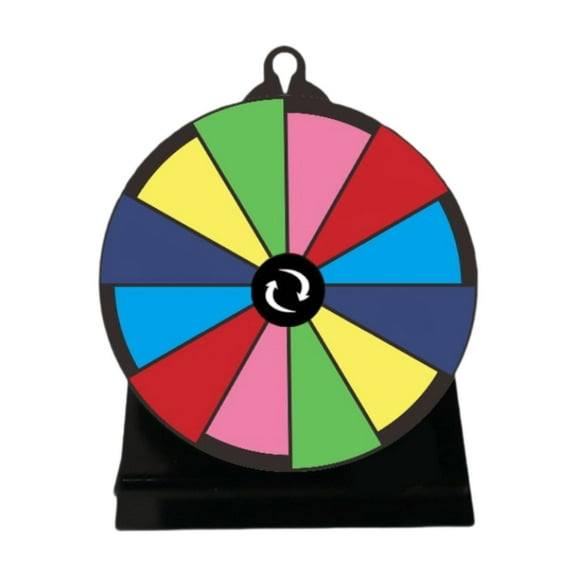 Sharprepublic 15cm Rotating Wheel Tabletop Roulette Rotation Game for Party Activities Holiday with Rotated Sign
