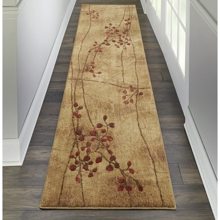 Nourison Somerset Nature Latte 2'3" x 10' Area Rug, (2x10)