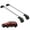 Silver, variant on ERKUL Roof Rack Cross Bars for BMW X3 F25 2011-2017 | Aluminum Crossbars with Anti Theft Lock for Rooftop | Compatible with Flush Rails - Silver