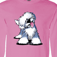 thumbnail image 4 of Inktastic Old English Sheepdog Long Sleeve T-Shirt, 4 of 5