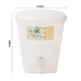 thumbnail image 2 of KQJQS Plastic Drink Dispenser with Spigot, 1 Gallon Beverage Dispenser Cold Drink Container for Iced Tea, Lemonade, Fridge, Bar, Party, 2 of 7
