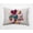 Magenta, variant on 20"x20" Simply Daisy Valentines Hearts All Around Poly Accent Pillow, Teal Qty 1