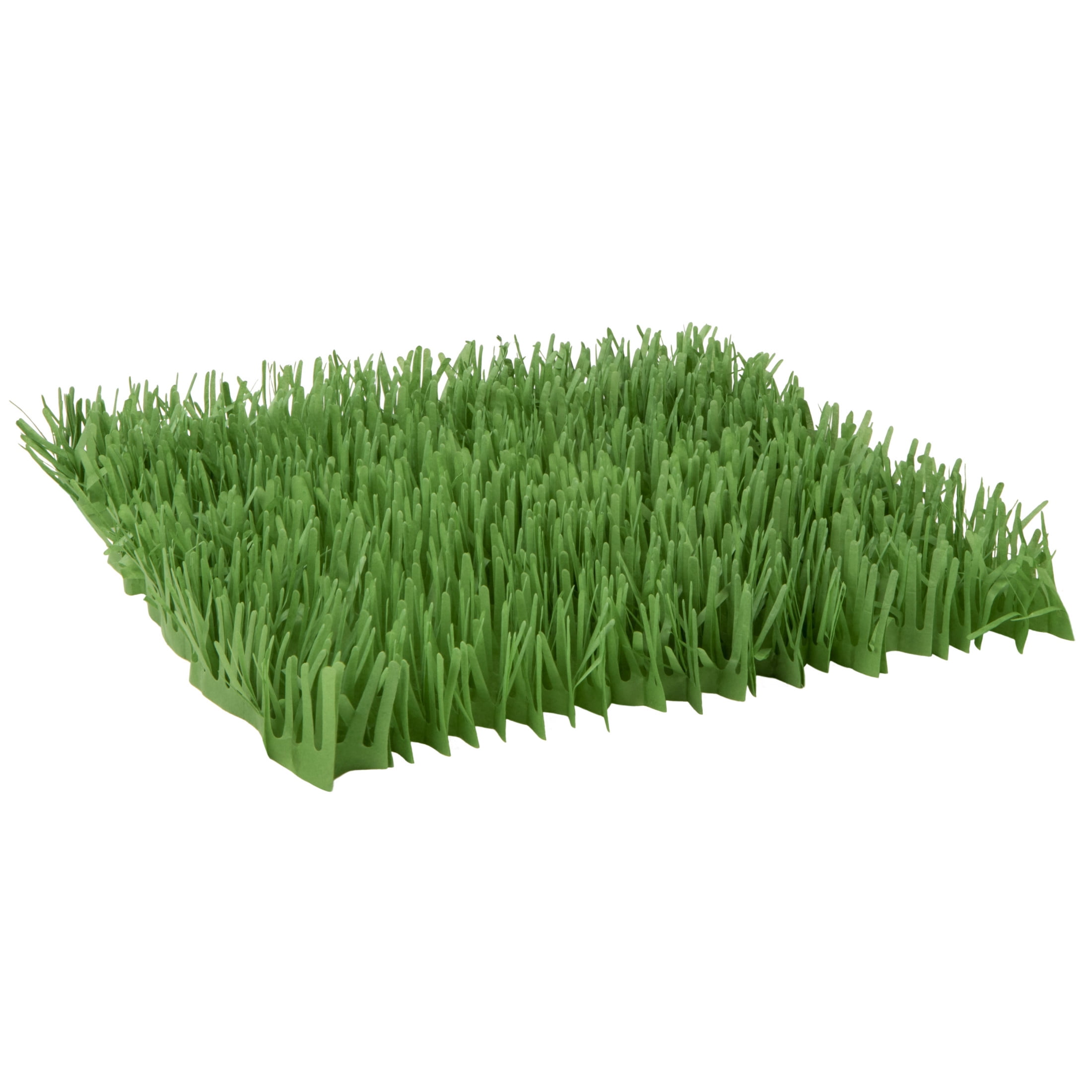 Instincts by SmartyKat Meadow Mayhem Paper Grass Hide and Seek Cat Mat Toy, Set of 2