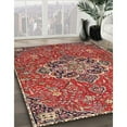 thumbnail image 3 of Ahgly Company Machine Washable Indoor Rectangle Traditional Light Copper Gold Area Rugs, 5' x 7', 3 of 7