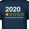 thumbnail image 2 of Teelocity 2020 Rating Graphic T-Shirt (Small - Standard Fit, Navy), 2 of 4