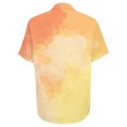 thumbnail image 5 of MEICHEN Womens Gradient Color T Shirts Summer Short Sleeve Loose Hide Belly Tops Casual V Neck Blouse Tees, 5 of 5
