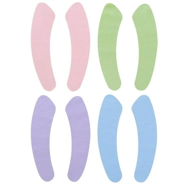 4 Pairs Washable Toilet Seat Mat Washable Toilet Seat Pad Fuzzy Toilet Seat Cover
