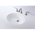 thumbnail image 3 of Anzzi Ls-Az110 Rhodes 17-1/8" Oval Vitreous China Undermount Bathroom Sink - White, 3 of 4