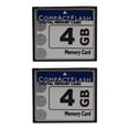 thumbnail image 1 of 2X Professional 4GB Compact Flash Memory Card(White&Blue), 1 of 8