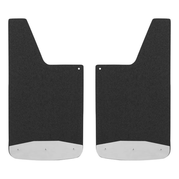Luverne Universal Textured Rubber Mud Guards Mud Flap 12" x 23", 2 Pieces