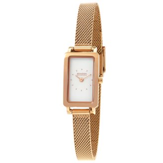 New Skagen Leonora 34mm Steel Silver Crystal Dial Ladies  display picture 3