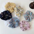 thumbnail image 3 of Accessoires de Corde à Cheveux Floral Plissés Corde à Cheveux Fleur Queue de Cheval Élastique, 3 of 6