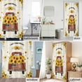 thumbnail image 6 of Sunflower Red Truck Fabric Shower Curtain Vintage Floral Leaf Washable Shower Curtains for Bathroom, Waterproof Bath Curtain with Hooks Home Decor 36x72in, 6 of 8