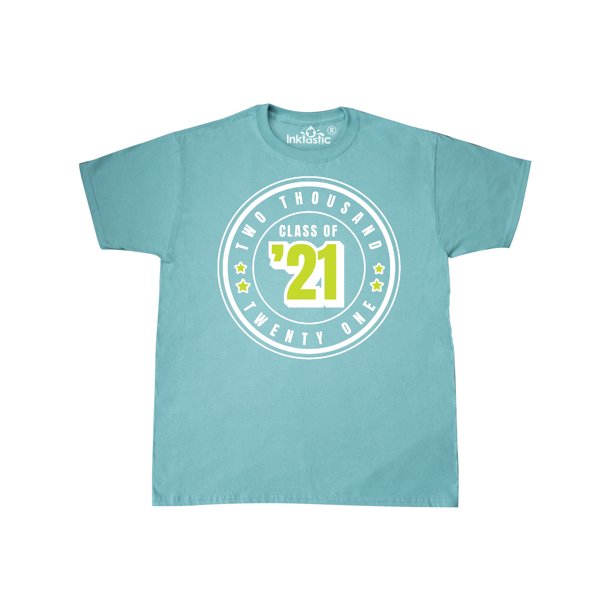 INKtastic - Class of 2021 in White Circle with Stars T