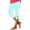CST48-Cyan, variant on Lumtrix High Waisted Leggings For Women Causal Cropped Yoga Pants Soft Comfy Capris Workout Gym Summer Clothes 2026 Yellow L