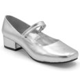 thumbnail image 1 of Mary jane Exterior Piel sintética Color Plata Para Mujer De RBCOLLECTION, 1 of 3