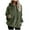 Green, variant on kakina CMSX Womens Jackets and Outerwear, Womens Warm Faux Coat Jacket Winter Zipper Solid Long Sleeve Outerwear Green, L