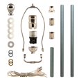 thumbnail image 2 of Royal Designs, Inc. Simple Balloon Design Lamp Finial, F-2025L-PB-2, Polished Brass, Pack of 2, 2 of 5