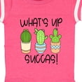 thumbnail image 4 of Inktastic What's Up Succas Funny Cacti Plants Boys or Girls Baby Bodysuit, 4 of 5