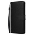 thumbnail image 3 of Étui de Protection à Rabat pour Samsung Galaxy A06 avec Fentes pour Cartes, Support et Dragonne Noir, 3 of 5