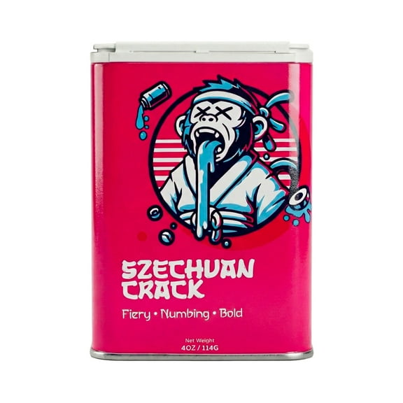 Szechuan Crack – Electric Szechuan Pepper Spice Blend | Bold, Numbing, Addictive Flavor Explosion for Everything from Ramen to Steak