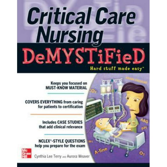 Pre-Owned Critical Care Nursing Demystified (Paperback) 0071606386 9780071606387