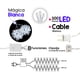 thumbnail image 3 of Serie de Luces La Merced  Luz Led Blanca 300 Focos 8mm 15.5 m Cable Blanco Plástico Alta Resistencia, 3 of 4
