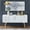 White, variant on TMS Maura Mid-Century Modern 56” Wide Dining Room Sideboard Buffet, White Finish