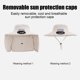 thumbnail image 4 of Solar Fan Hat Beige: Rechargeable Summer Sun Protection with Large Brim, Quick-Dry Waterproof for Outdoor Fishing, Mountaineering, Sombrero de pescador solar beige: Protección solar de verano recargab, 4 of 6