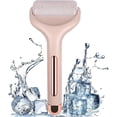 thumbnail image 1 of Masajeador de hielo facial Enfriamiento facial Rodillo tensor de la piel del cuello Ilumina el cutis y reduce las arrugas Levantamiento de la piel facial, hinchazón debajo de los ojos, 1 of 5