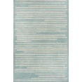 thumbnail image 3 of JONATHAN Y MOROCCAN HYPE 5 x 8 Area Rug, Khalil Berber Stripe - Turquoise/Cream, MOH207D-5, 3 of 10