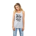 thumbnail image 2 of Thread Tank Classy Sassy Women Sleeveless Flowy Racerback Tank Top, 2 of 4