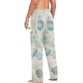 thumbnail image 6 of Watercolor Wildflowers Ghost Pajama Pants, Men's Lounge Pants Light with Drawstring and Pockets, Christmas New Year Birthday Father's Day Gifts, XX-Large, 6 of 7