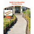 thumbnail image 2 of VEVOR Wooden Garden Stakes, 50 Pcs 36x0.75x0.75 in Survey Grading Stakes, Garden Ground Stake with Sharp Point, Fir Wood Plant Support Stake, Sign Posts for Silt Fence Backyard Boundaries Baselines, 2 of 9