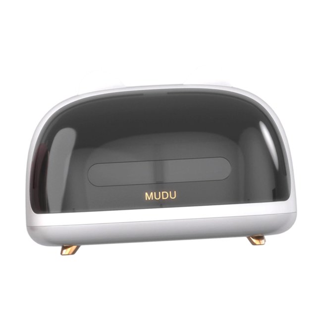 Caja de pañuelos Organizador multifuncional en forma de oreja de coche blanco Sunnimix soporte para papel higiénico