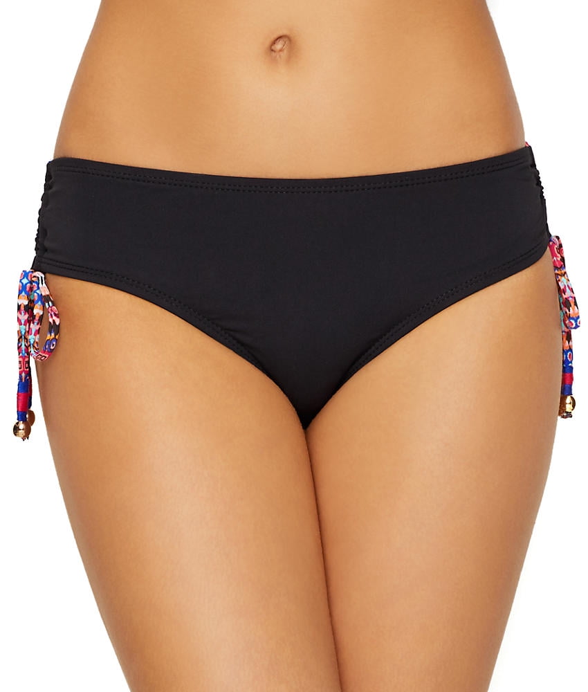 Anne Cole Women's Engineered Floral Alex Side Tie Swim Bottom