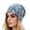 Blue, variant on Jamicy Unisex Beanies Skull Caps Casual Outdoor Hat Cool Running Hat Soft Night Caps for Sleeping Headwear