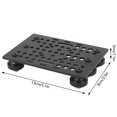 thumbnail image 2 of Placa de pórtico de aluminio anodizado negro para impresora 3D, placa de pórtico con polea de 0,8 a 3,1 pulgadas, polea negra, 2 of 15