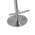 thumbnail image 6 of TOV Furniture Reagan Sea Foam Green and Silver Vegan Leather Adjustable Stool, 6 of 9