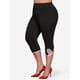 thumbnail image 1 of Leggings Capri de Talla Grande Rosegal Leggings de talla grande, 1 of 5
