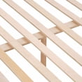 thumbnail image 6 of YYAo Bed Frame,Bedroom Bed Frame,Full over Full Bunk Bed with Ladder,Wooden Bunk Bed with High Guardrail and Ladder,No Box Spring Needed,Grey, 6 of 12