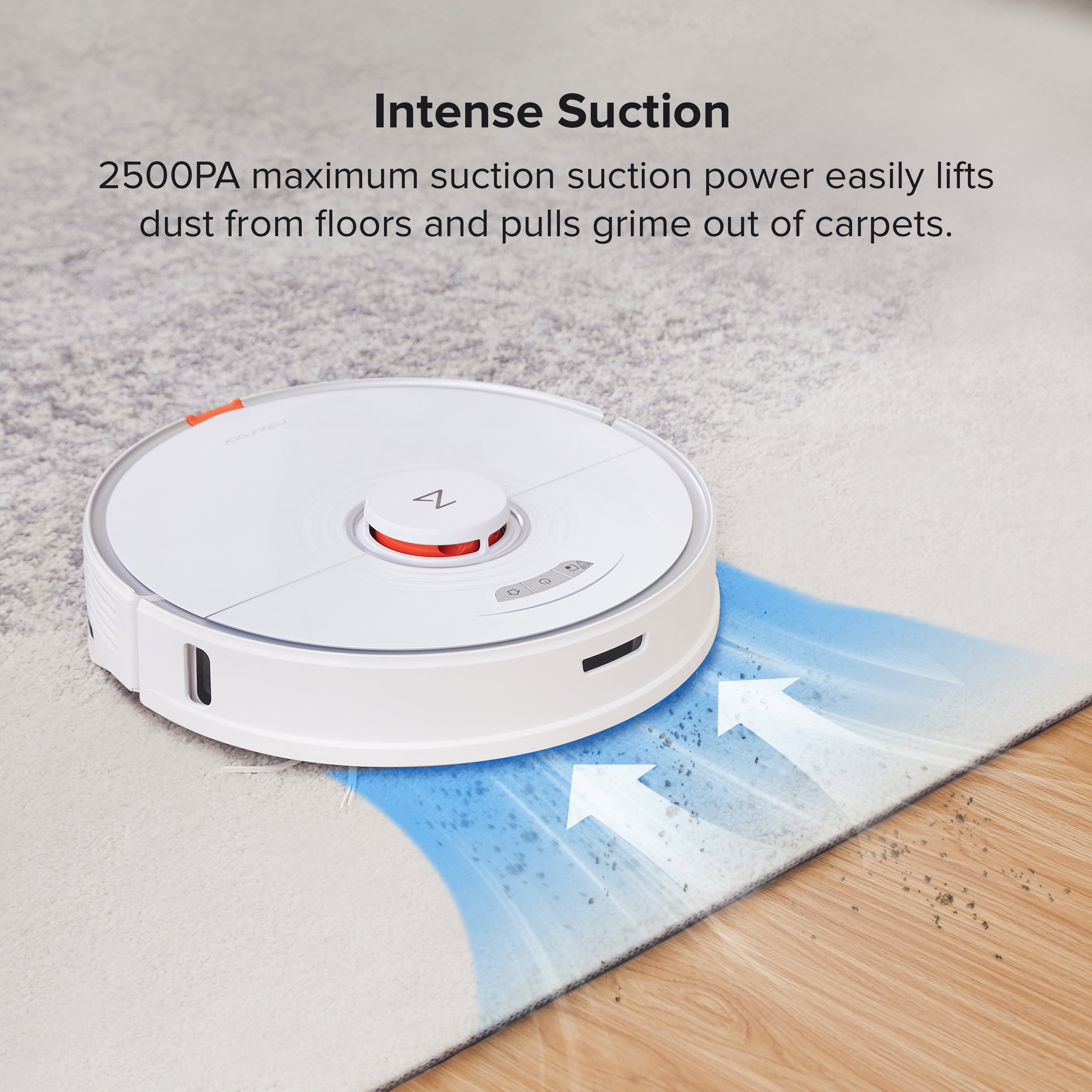Roborock® S7-WHT Robot Vacuum Cleaner with Sonic Mopping