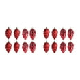 thumbnail image 3 of Maytalsory 8pieces Plastic Pine Tree Hanging Conveniently Designed Decorations For Easy Red 2Set, 3 of 6