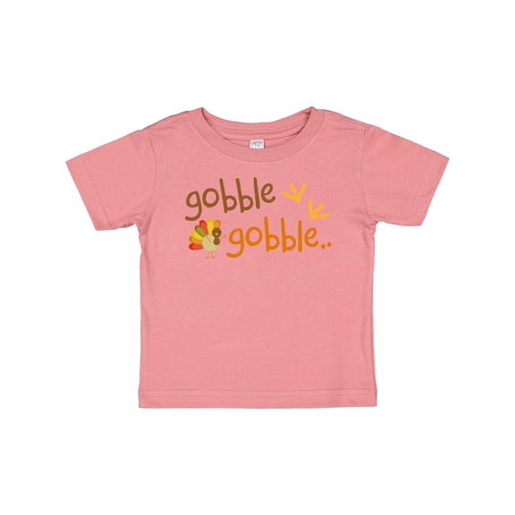 Inktastic Gobble Gobble Thanksgiving Boys or Girls Baby T-Shirt