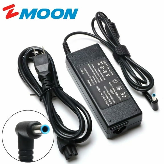 19.5V 4.62A 90W AC Adapter Laptop Charger Power Supply Cord for HP Envy  Envy Touchsmart Sleekbook 14 15 17  M7 M6 4.5mm Blue Tip