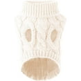 thumbnail image 2 of Perro suéter chaleco cálido abrigo mascota suave tejido lana invierno suéter tejido crochet abrigo ropa para perros pequeños medianos grandes Namotu WL-00534-17, 2 of 6